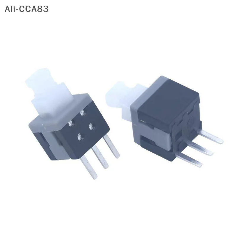 

10Pcs 5.8 * 5.8 MM Self Locking Unlocking Key Switch 3 Pin Self Locking High Head Flat Head Self Locking Switch Pin