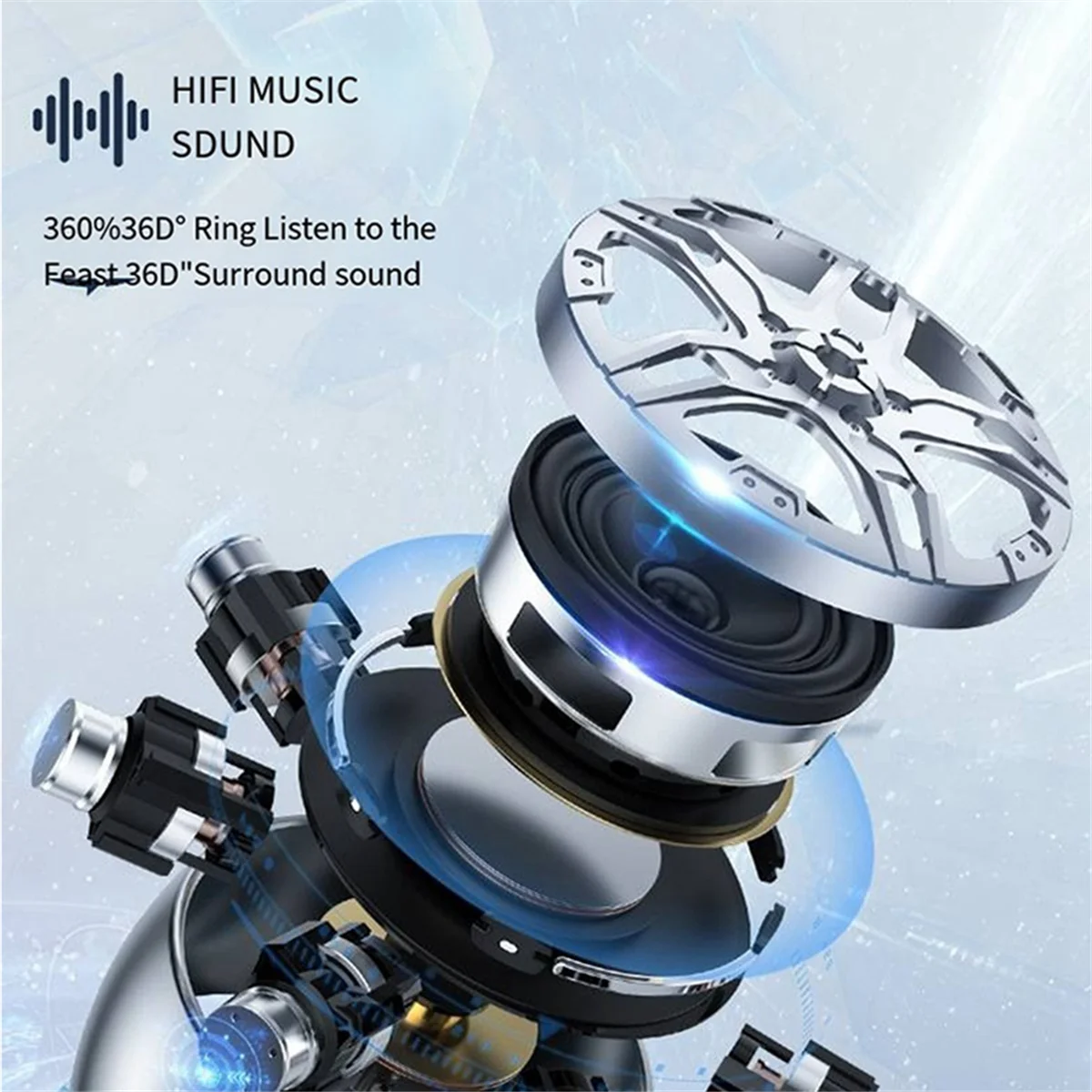 

Efficient New IPX7 Waterproof Wireless Bluetooth Speaker A