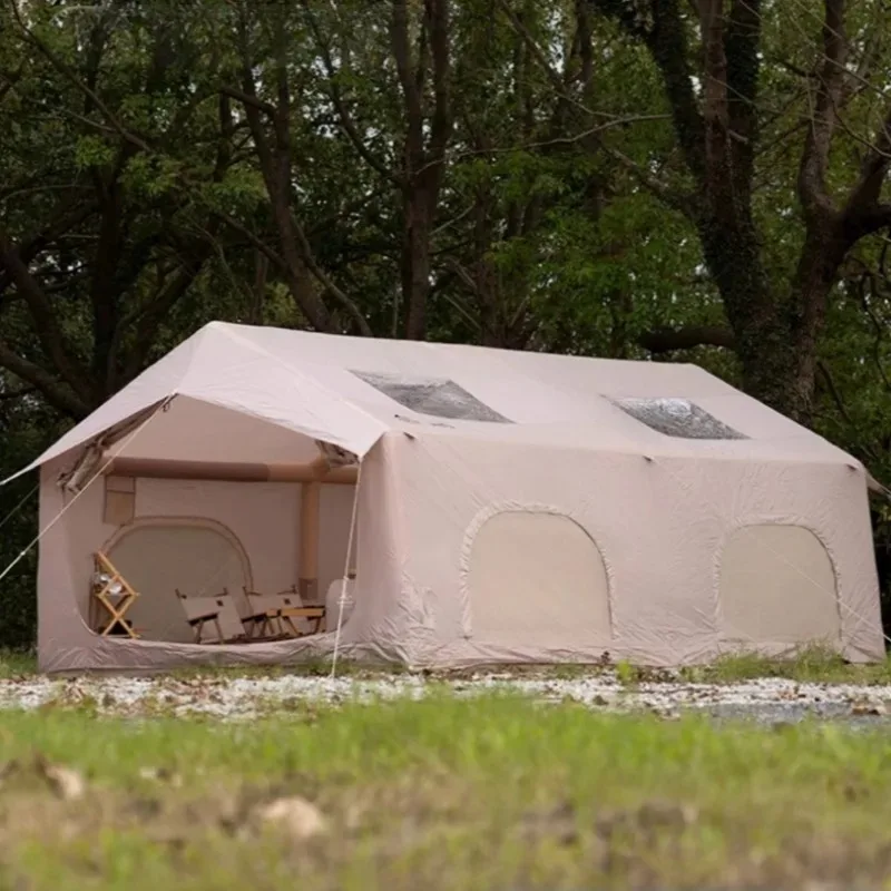 

Надувная палатка с быстрым автоматическим открытием, две спальни, одна гостиная, палатки для песчаного пляжа, большое пространство, оборудование для кемпинга на открытом воздухе