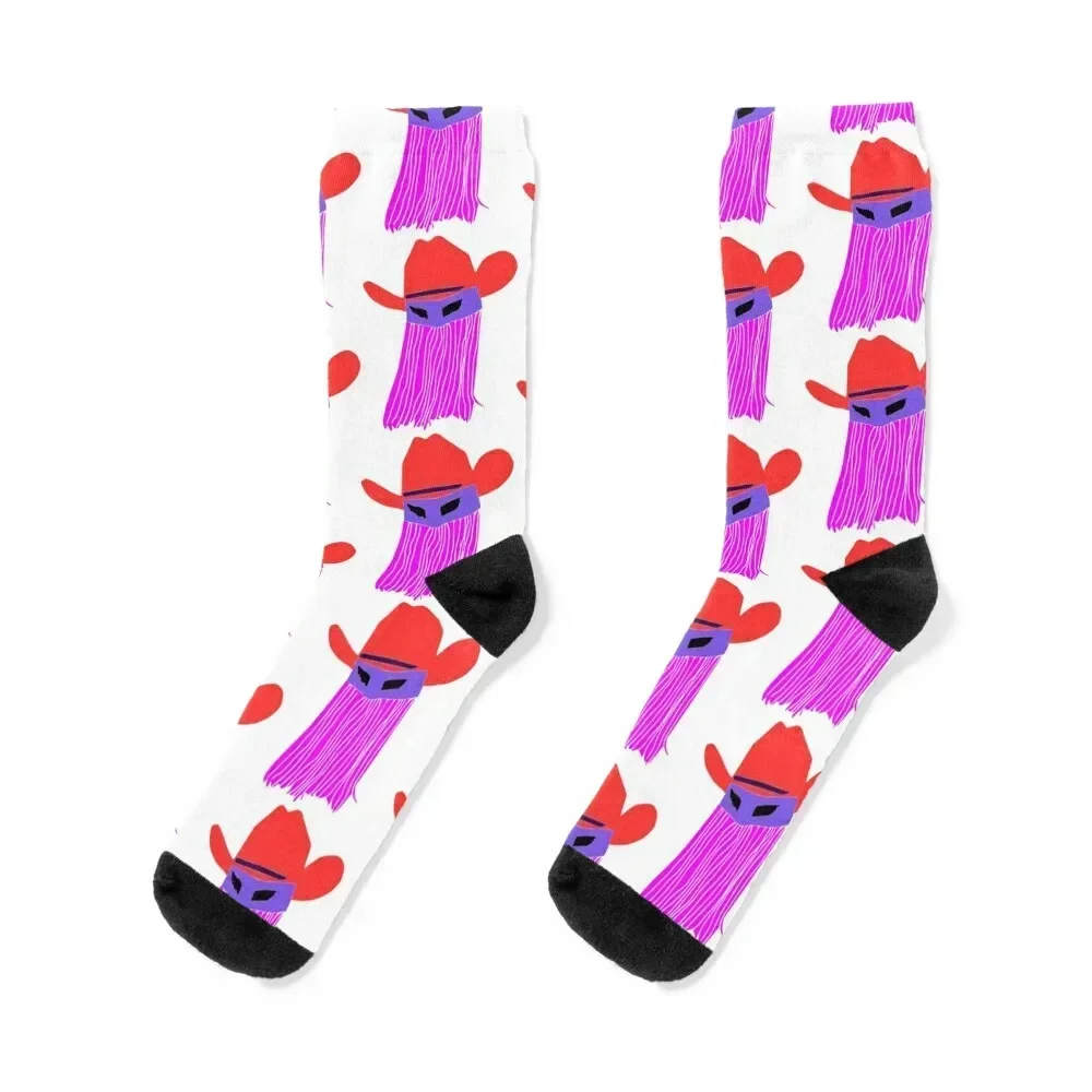 

Orville Peck Pastel Flowy Masked Cowboy LGBT Socks Christmas retro christmas stocking floor Socks For Men Women's