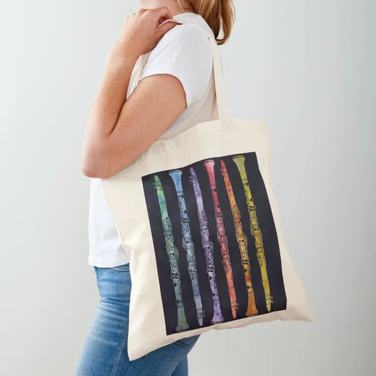 

Rainbow Clarinets Tote Bag Gift bags tote bag custom bags woman 2025 woman shopping bag
