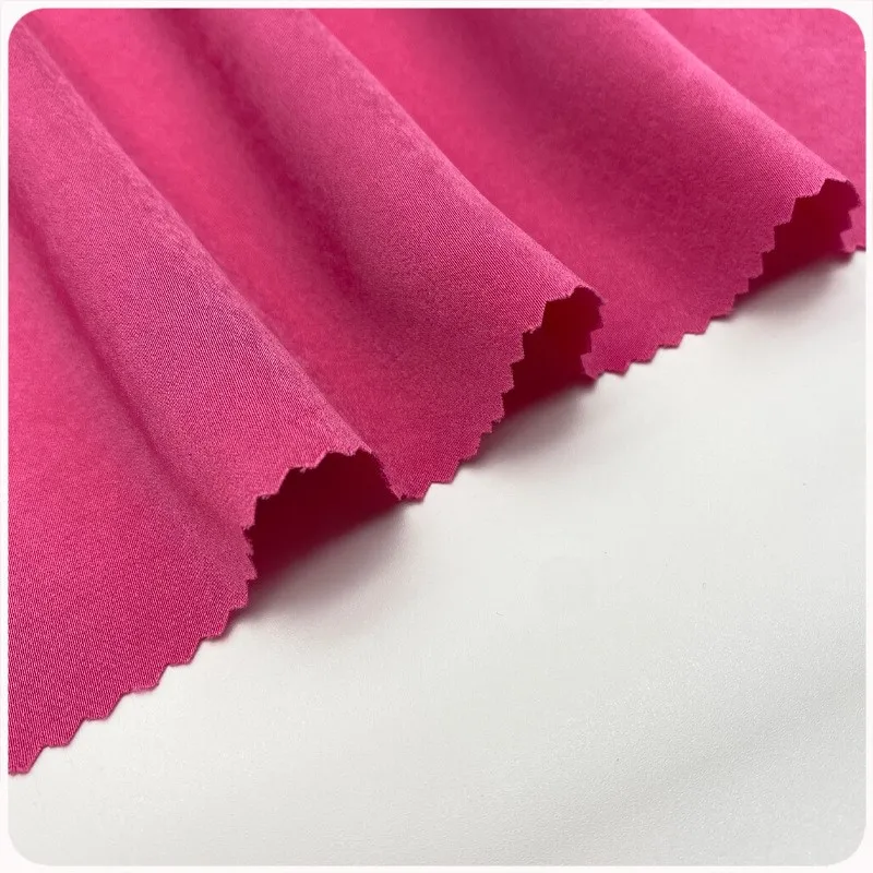 

High-density matte satin with acetic acid velvet spring and summer drape fashionable women's dress shirt fabric