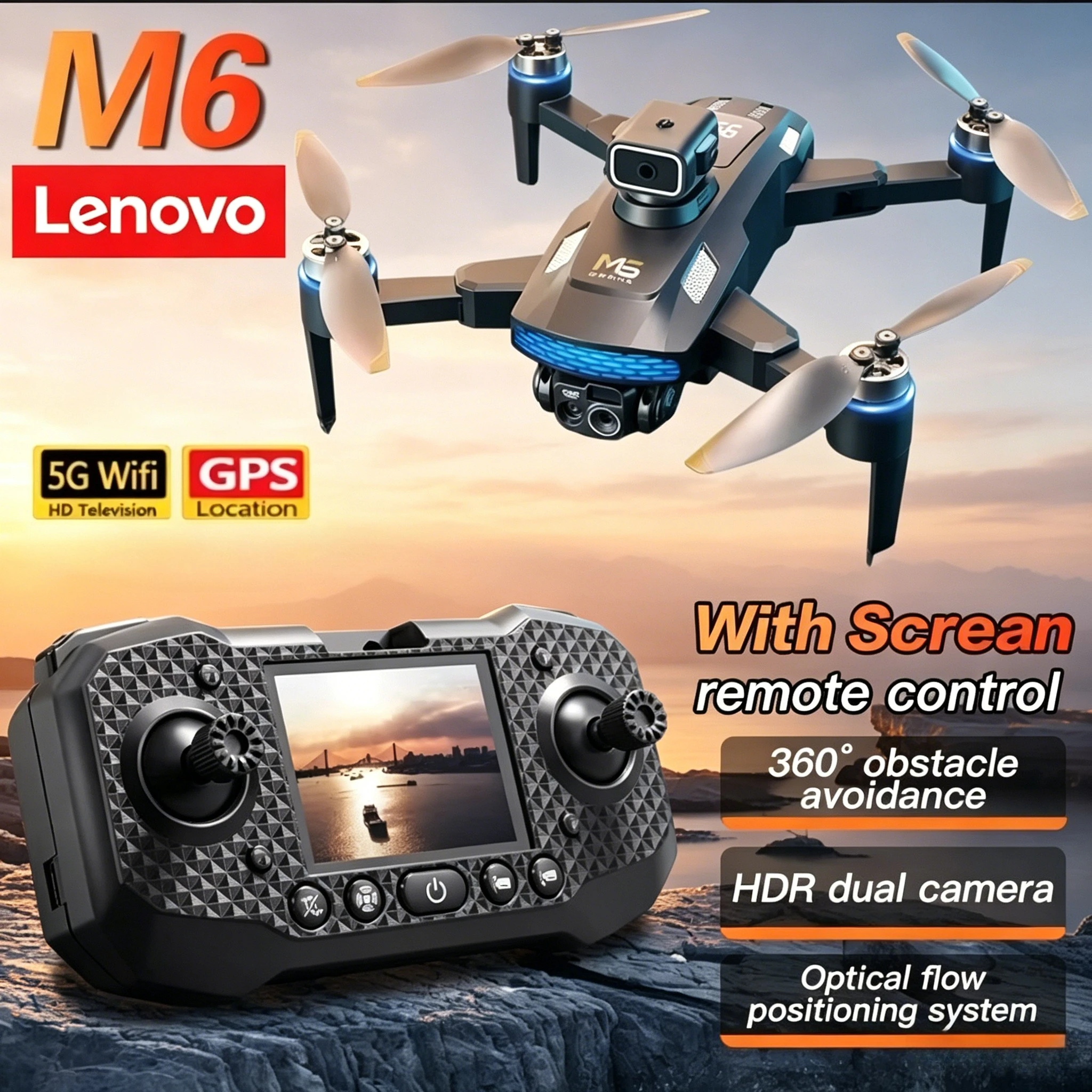 Lenovo M6 Drone 8K …