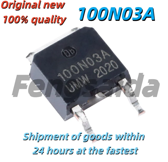 10 Piece/Lots 100N03A 100N03 TO-252 MOSFETS N-Channel 30V 90A 105W IC Chips Transistors In Stocks
