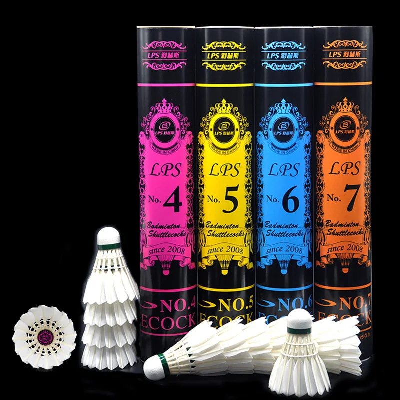 

Badminton Durable King 12 Pack Outdoor Windproof Training Competition Training Practice