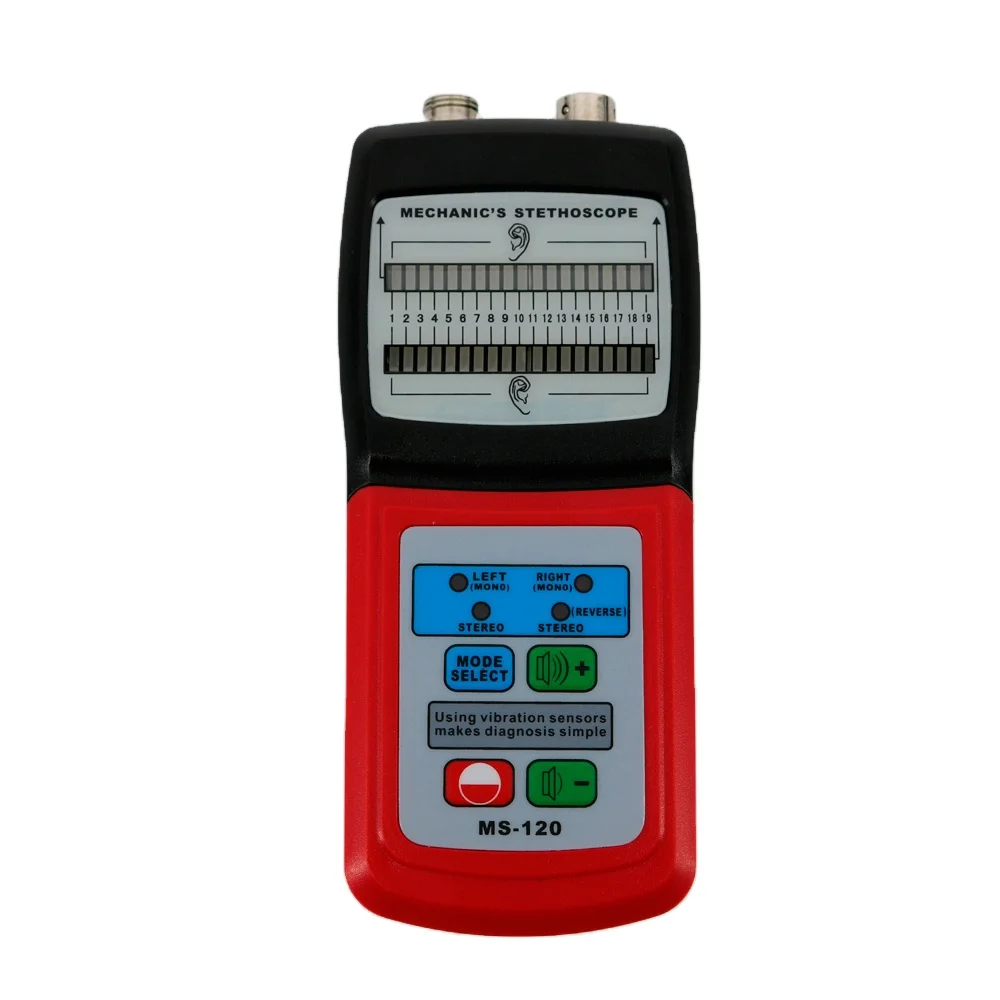 MS-120 Digital Industrial Stethoscope Mechanical Noise Meter Frequency Range 10~10K Hz MS120