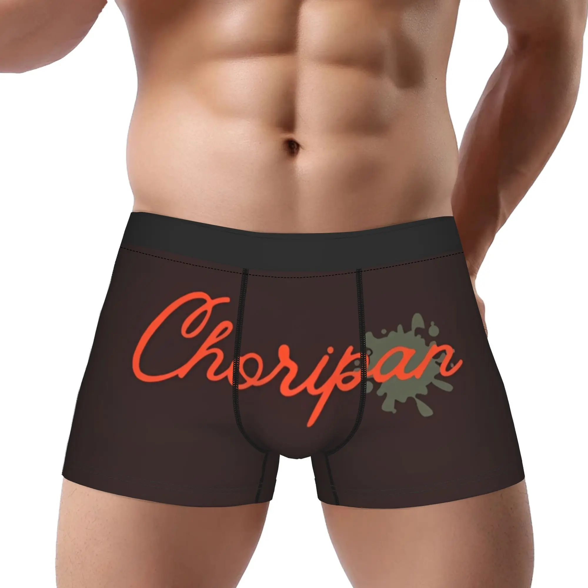 

sausage chorizo Underpants Homme Panties Men's Underwear Print Shorts Boxer Briefs