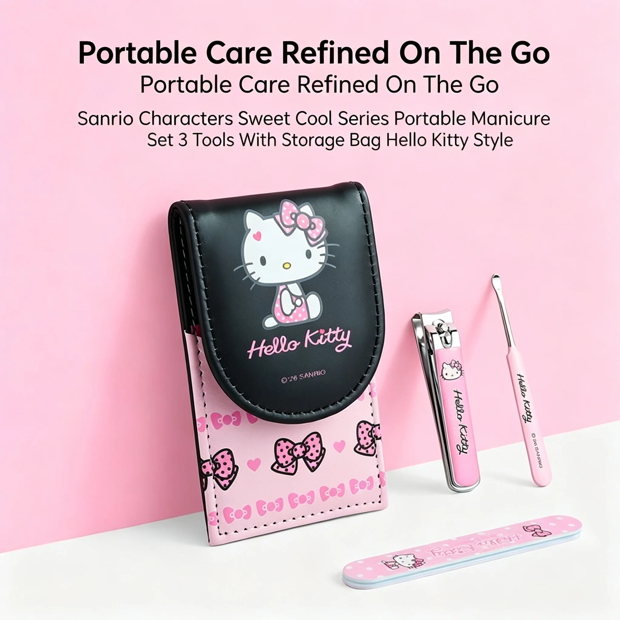 Model Kit Nipper - Hello Kitty Draagbare Manicure Set Schattig