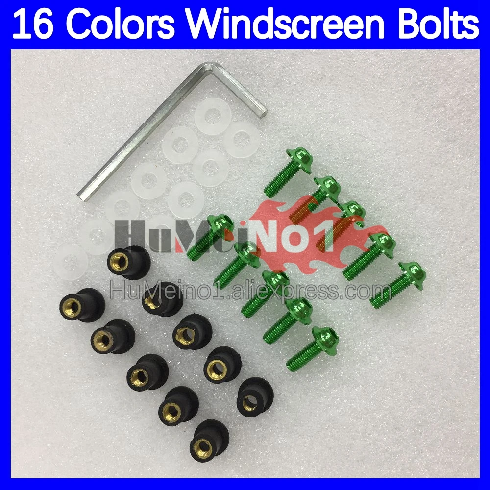 31pcs Motorcycle Windscreen Bolts For HONDA CBR600 CBR 600 RR CC CBR600RR 13 14 15 16 17 18 19 20 13-20 Windshield Screws Nuts