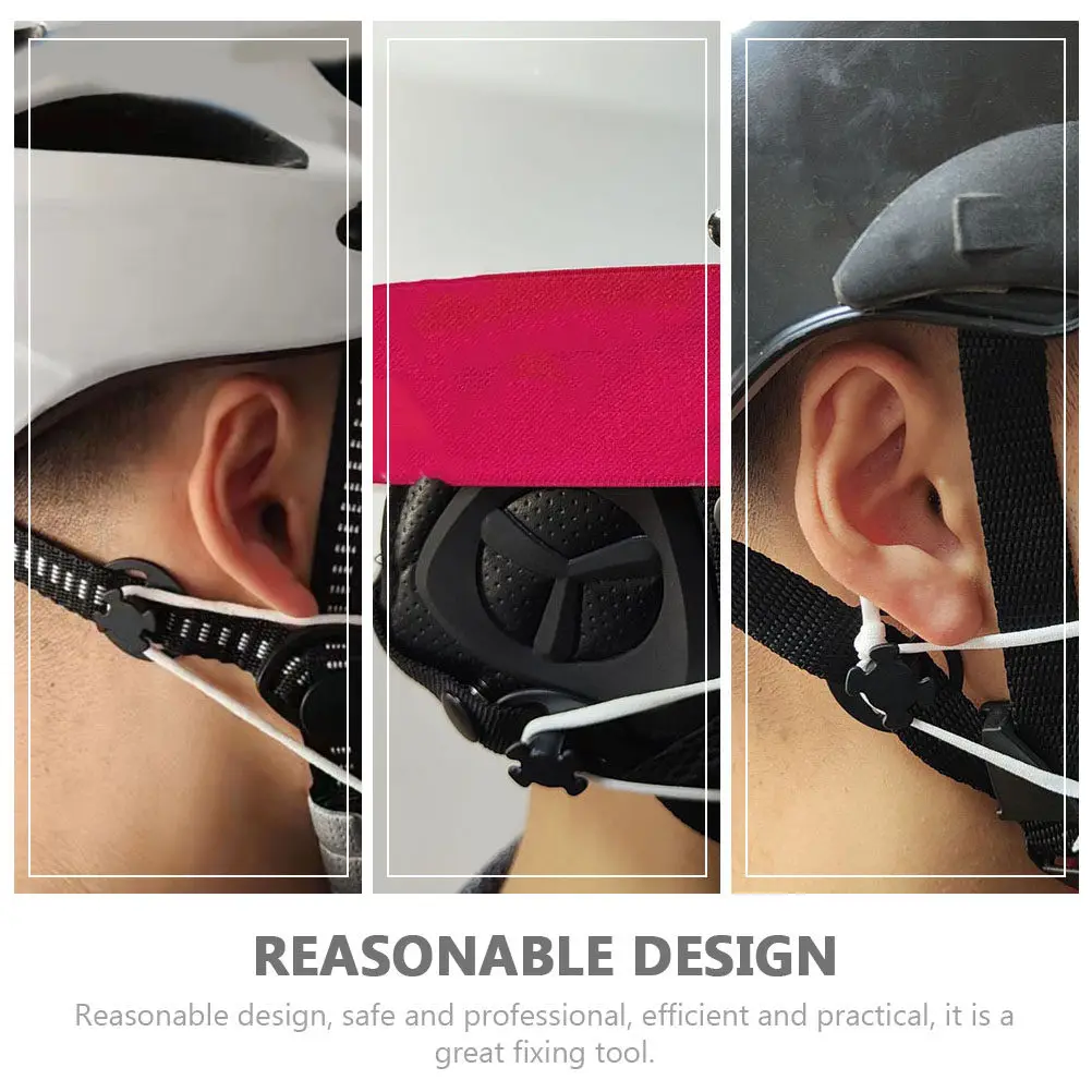 

2Pairs Mask Clip Plastic Mask Connector for Ski Cycling Protective Helmets Comfortable Secure Fit Excellent Durability