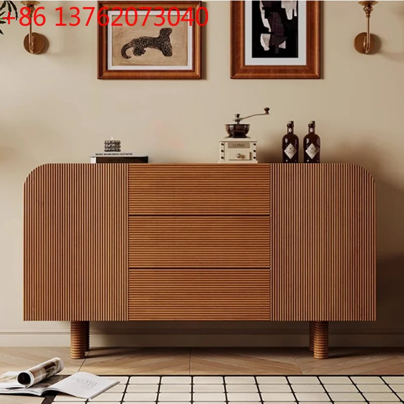 

French Retro Sideboards Modern Living Room Solid Wood Storage Cabinet Kitchen & Dining Room Home Furniture Mueble Aparador
