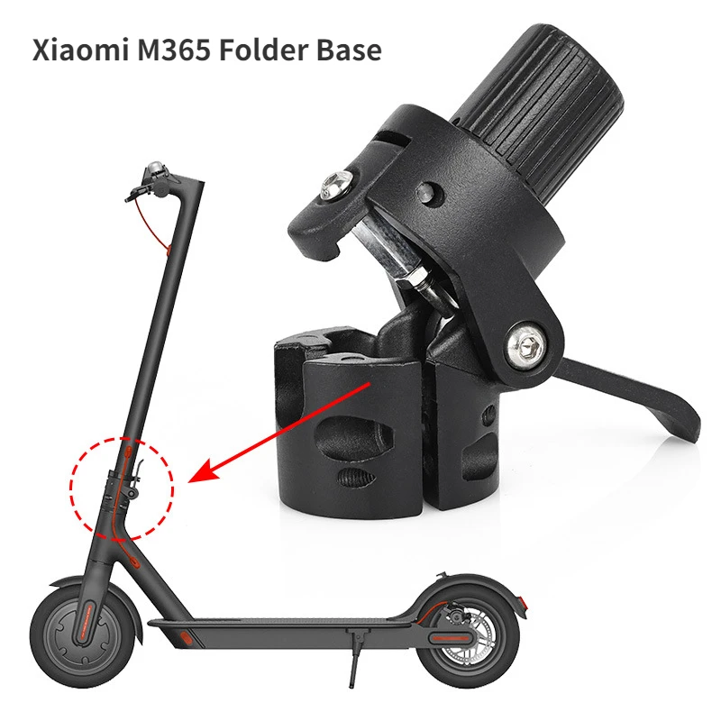 8.5 Inch Electric Scooter Folding Rod Base For Xiaomi M365Aluminum Folders Replacement Parts Convenient Folding Hook