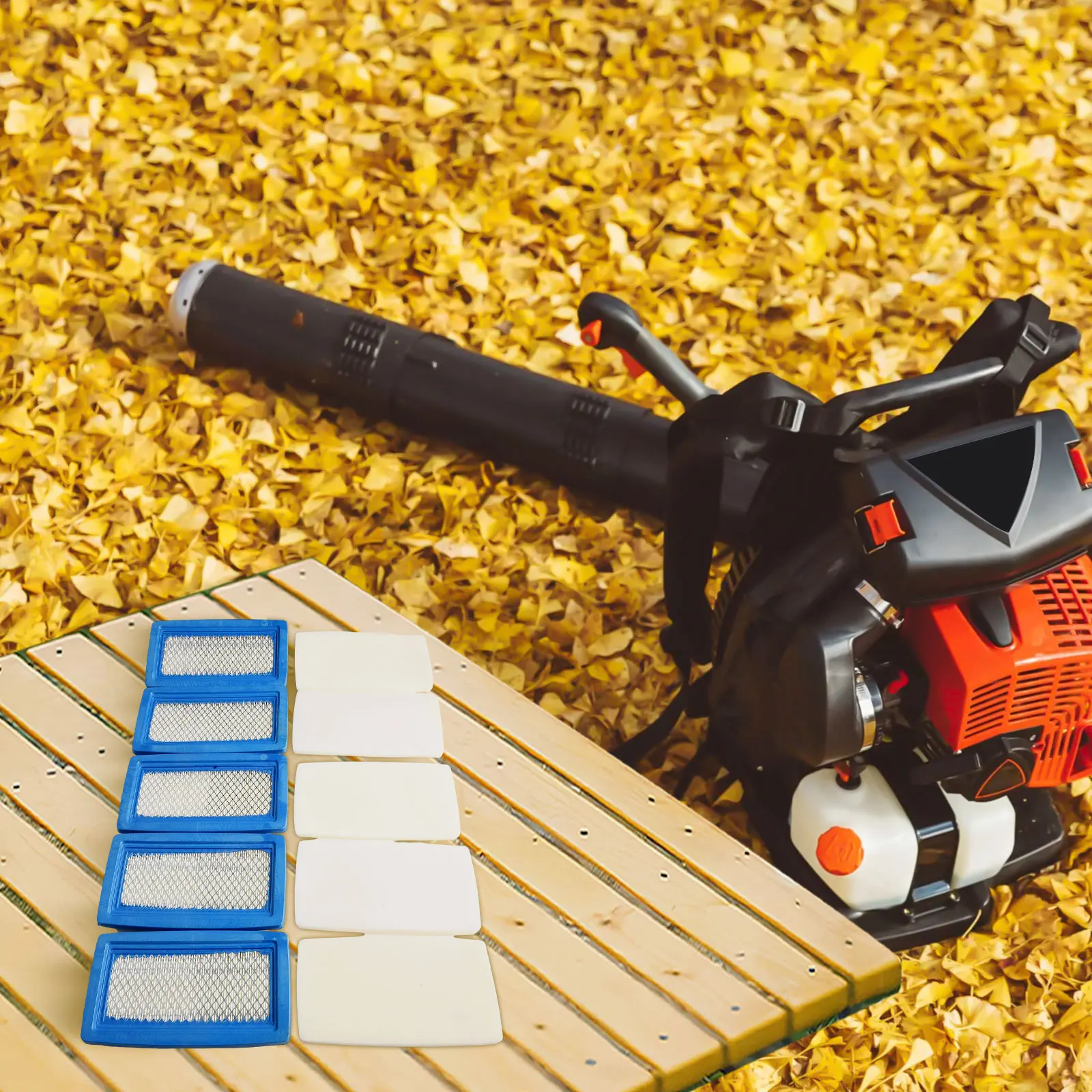 5Pcs Air Filter Wit… - image