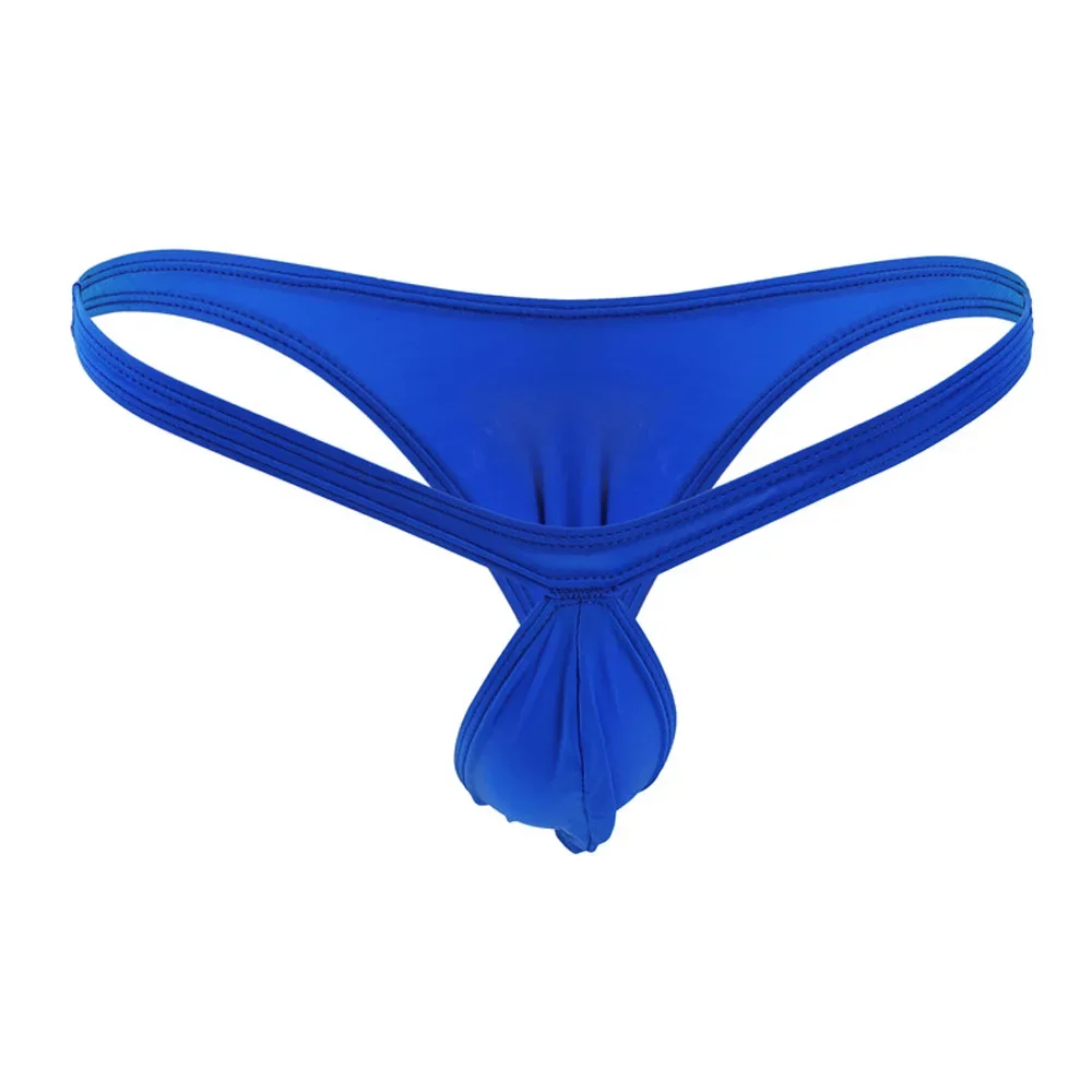 الحرير الجليد منخفضة الخصر سلس ملابس داخلية للرجال مثيرة مثلث السراويل نصف بعقب غطاء ملابس داخلية حسية للرجال الراحة تنفس #5