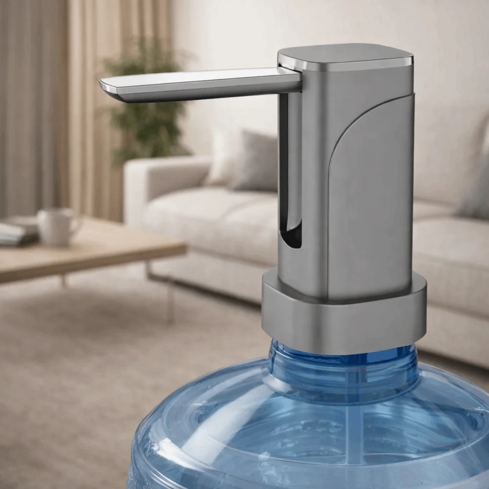 LED Display Automatic Water Dispenser Foldable Intelligent Automatic Drinking Water Pump USB Rechargeable