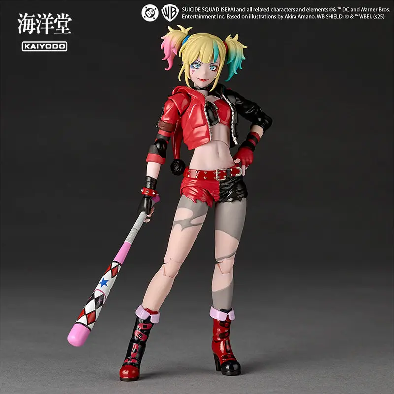 New 2026 Suicide Squad ISEKAI Amazing Yamaguchi Harley Quinn Mobile Figure Model Anime Surrounding Fans Collection Gifts view 2