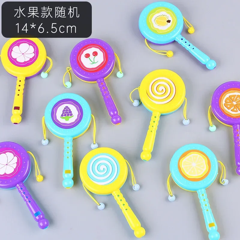 1Pc Random Baby Toys Cartoon Rattle Baby Early Education Rattle Rattle Children's Toy Educational Toys for Kids 0 To 3 Years Old