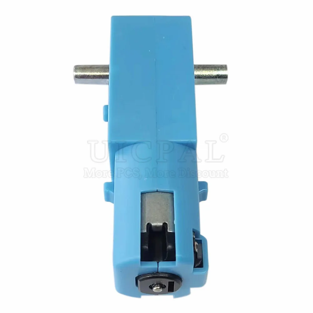 1:90 TT Motor Full Metal Double Shaft Gear DC 3V-6V DIY Geared Module Reducing Motors Output 110RPM for Intelligent Car Robot