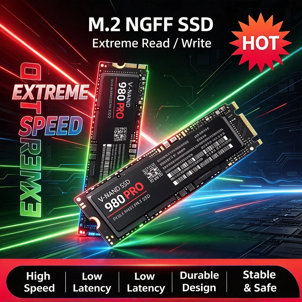 Original M.2 NGFF Solid State Hard Drive 1TB 2TB Internal SSD Disk 990Pro Upgrade Storage for Gaming Notebook Laptop Desktop