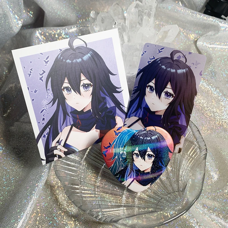 Game Honkai: Star Rail Kafka Fu Xuan Seele Murata Himeko Silver Wolf Clara Badge Brooch Pins Cosplay PVC Cards Collection Gift