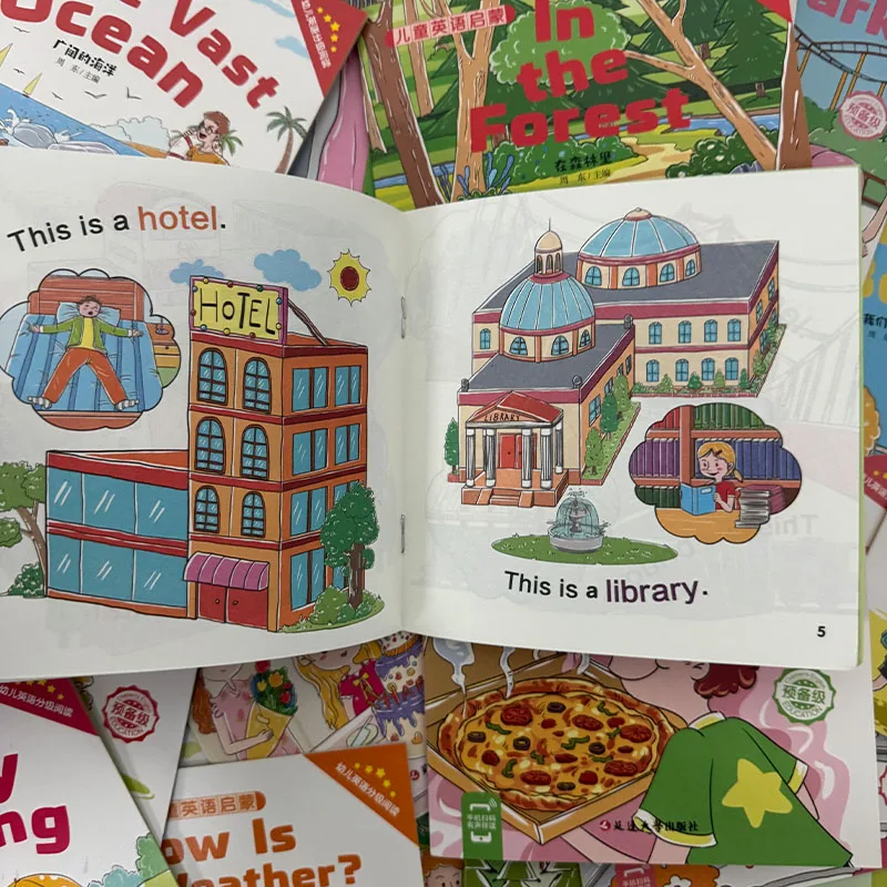 Libros de audio bilingües para niños pequeños: inglés preescolar - imagen 4