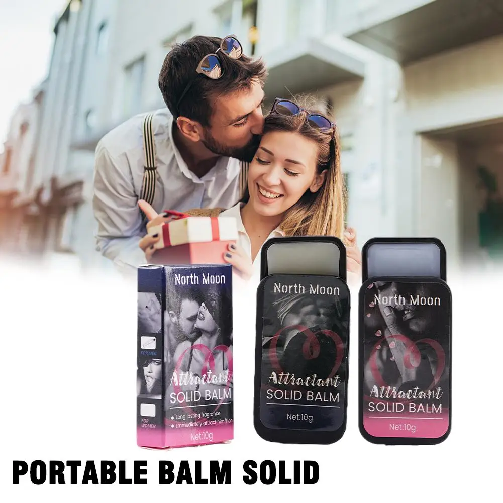 Body Pheromone Solid Balm For Women Men Long Lasting Pocket Fragranc Light Fragranc Portable Solid Perfume 2026 New