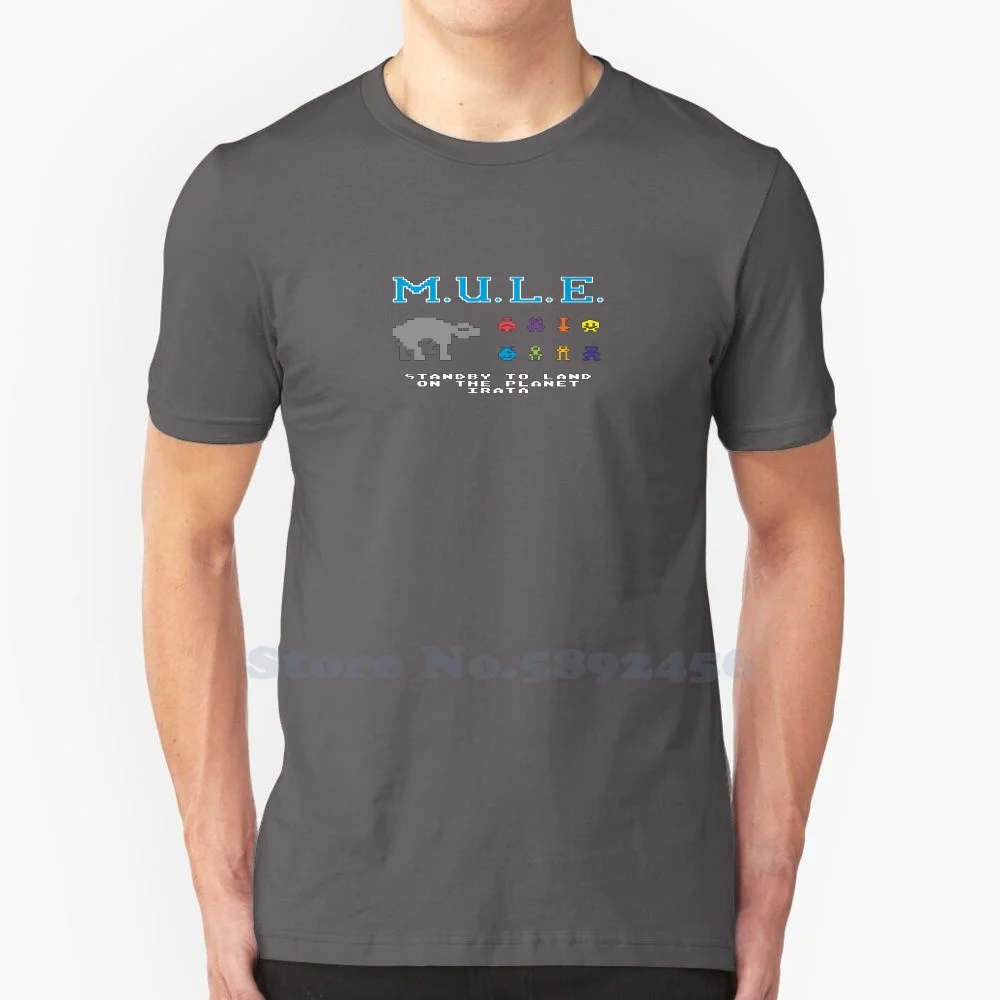 The Multiple Use Labor Element , Or M.U.L.E. High-Quality 100% cotton T-Shirt