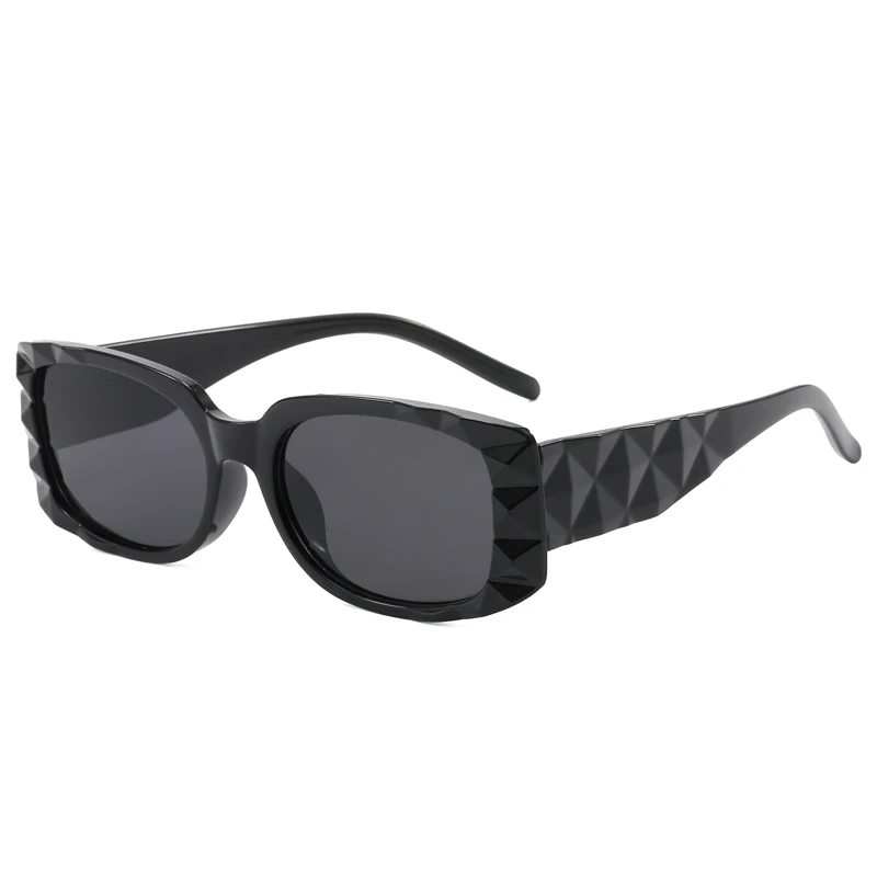 موضة مربع النظارات الشمسية النساء الرجال Vintage العلامة التجارية مصمم نظارات شمسية الإناث الذكور الرجعية في الهواء الطلق السفر الصيد ظلال UV400