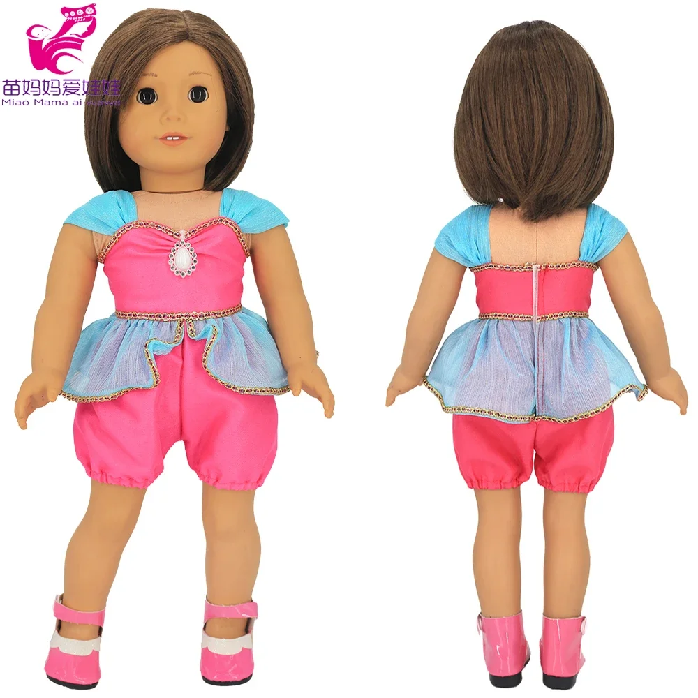 18 Inch American Og Girl Doll Fashion Dress 40Cm Baby Dolls Clothes Wears Kids Girl Birthday Gifts