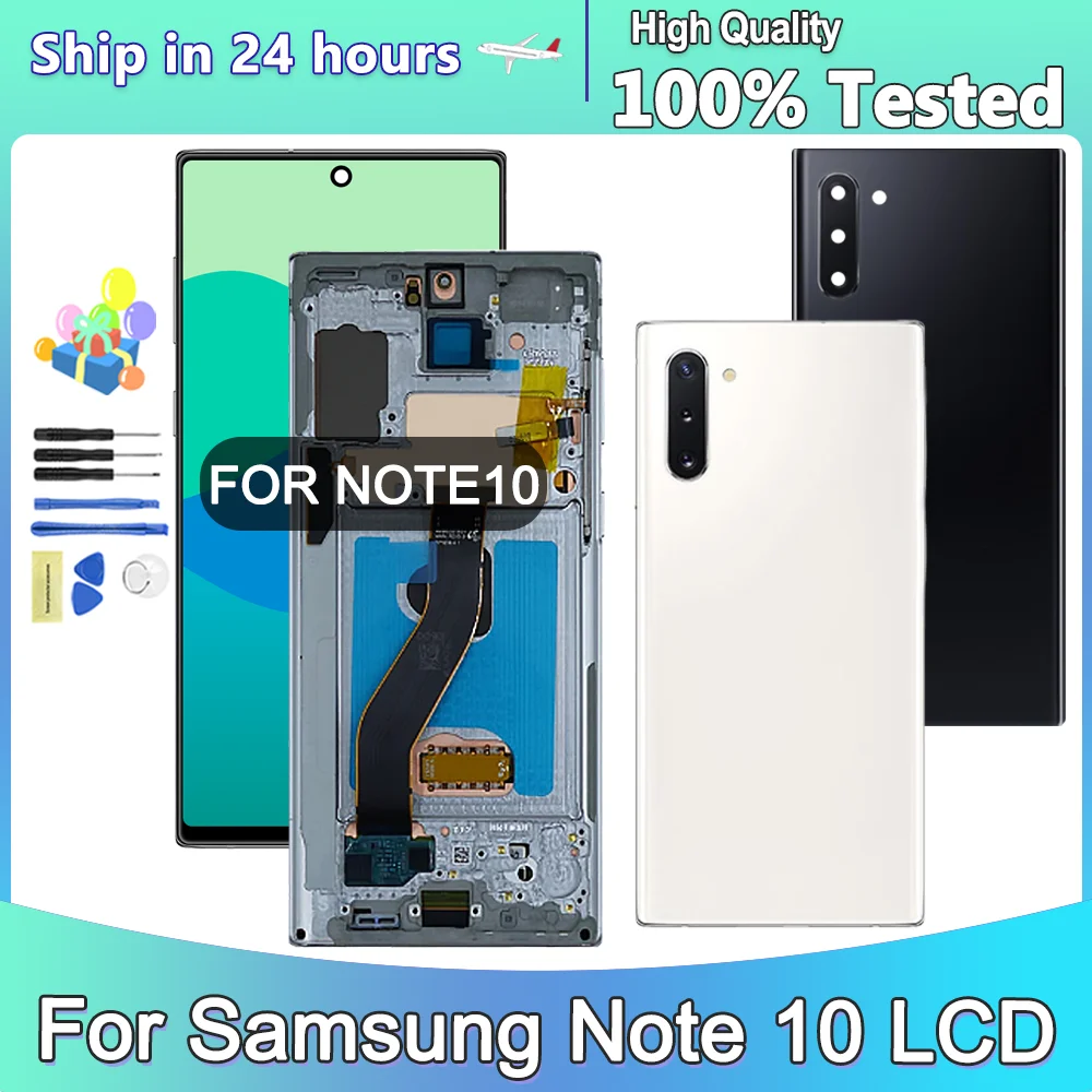 

TFT For Samsung Note 10 LCD Display Touch Screen Digitizer Replacement for Note 10 SM-N970F SM-N9700 Display Department