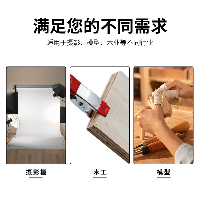 2 inch metal woodworking A-shaped clip DIY shadow cloth tent clip Spring clip Surface galvanized elastic fixed fixture
