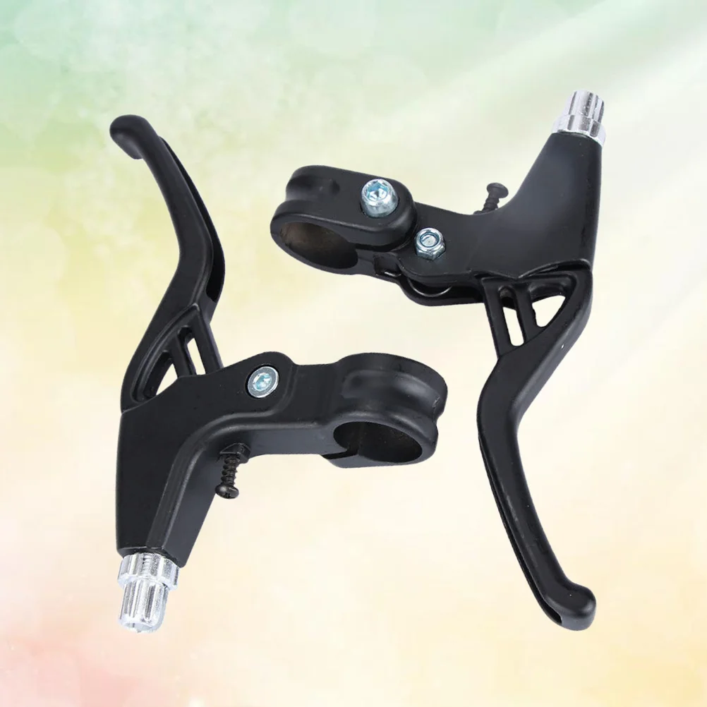 

1 Pair Bike Brake Lever For 2.2Cm Handlebar Red Hand Brakes Automatic Recovery Lightweight Mountain Road Bicycle Brake