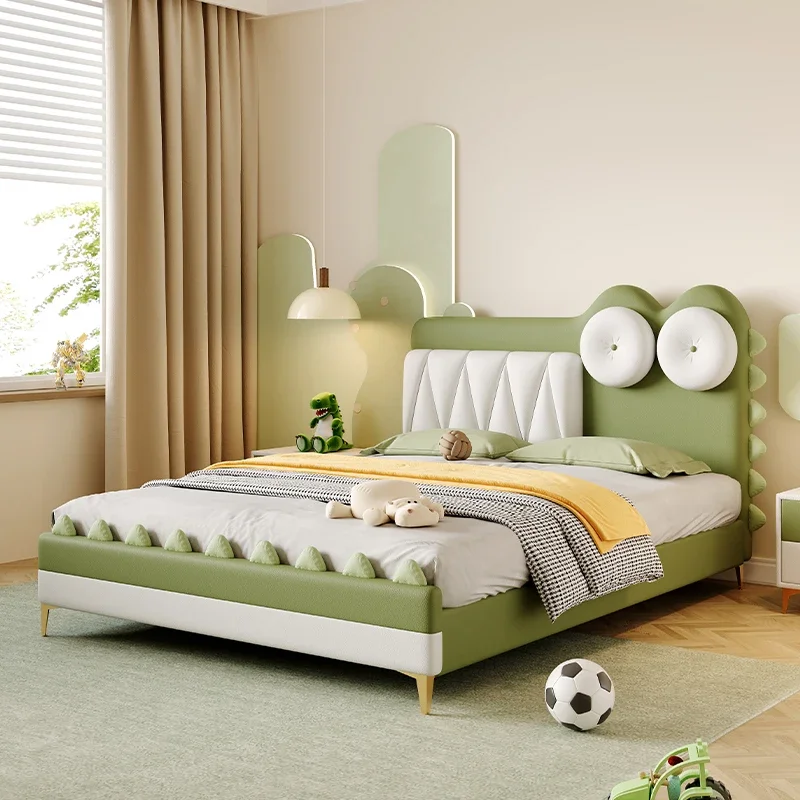 Unique Animal Shape Childrens Bed Frame Modern Cute Queen Size Children Beds Loft Villa Cama Infantil Bedroom Set Furniture