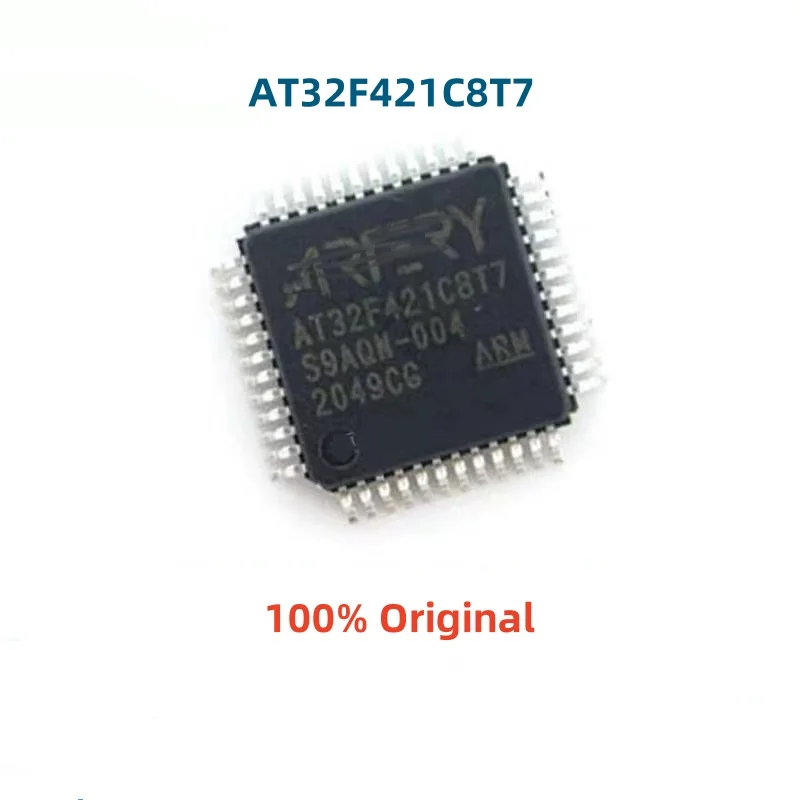 5PCS 100% New AT32F421C8T7 AT32F415CBT7 AT32F413CBT7 LQFP-48 Brand New Original Chips ic