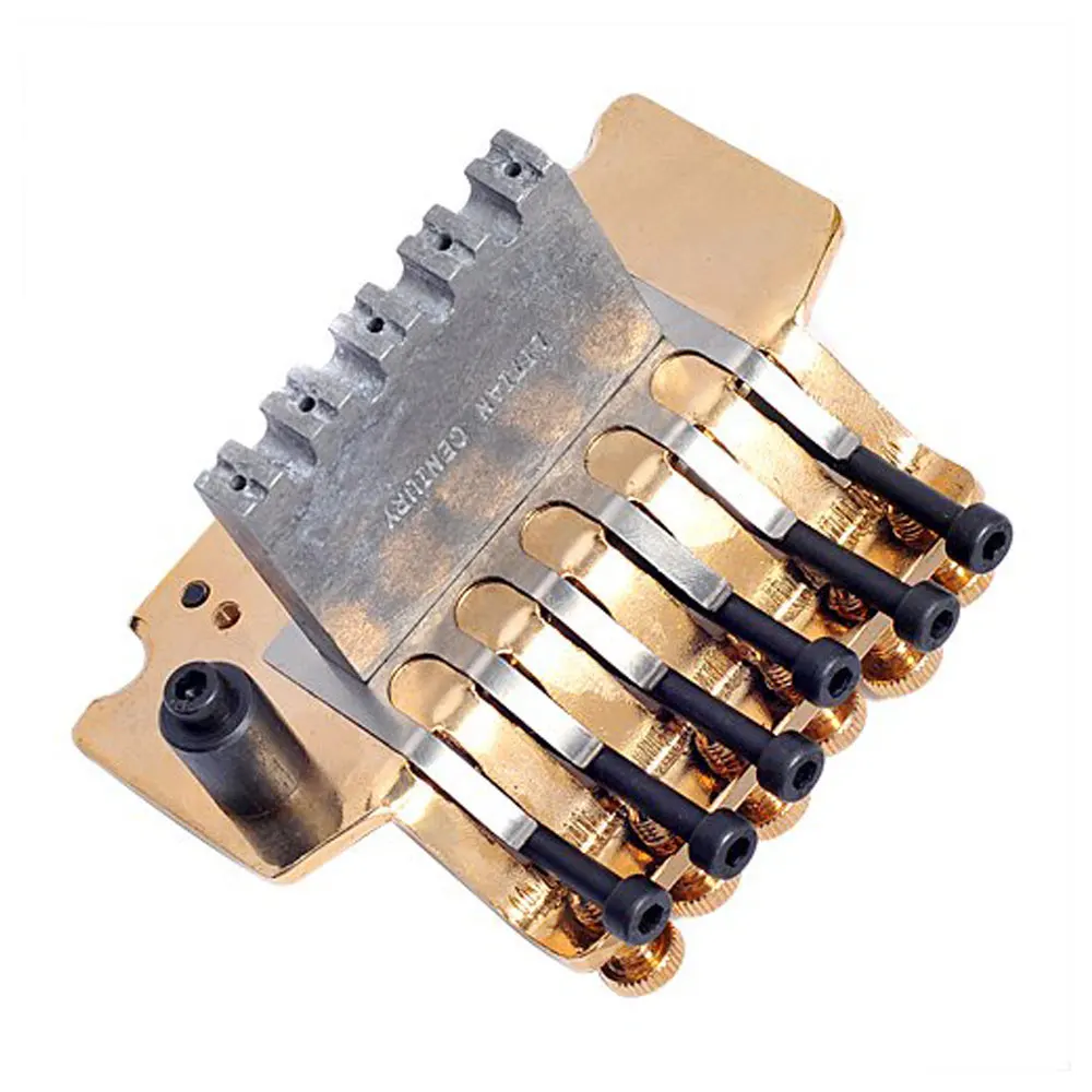 Ponte Tremolo peças sistema, guitarra ouro, 1 pacote