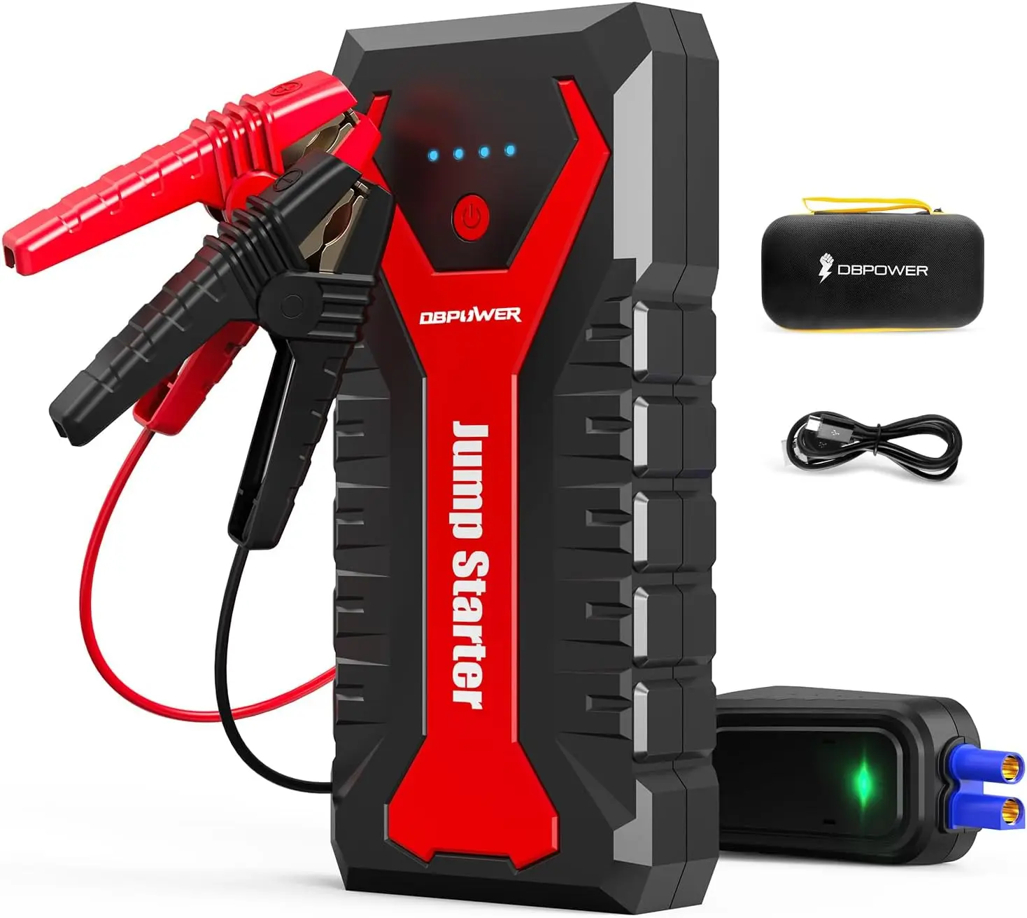 

3000A/80.66Wh Portable Car Jump Starter (UP to 10.0L Gas/8.0L Diesel Engines) 12V Auto Lithium-Ion Battery Booster