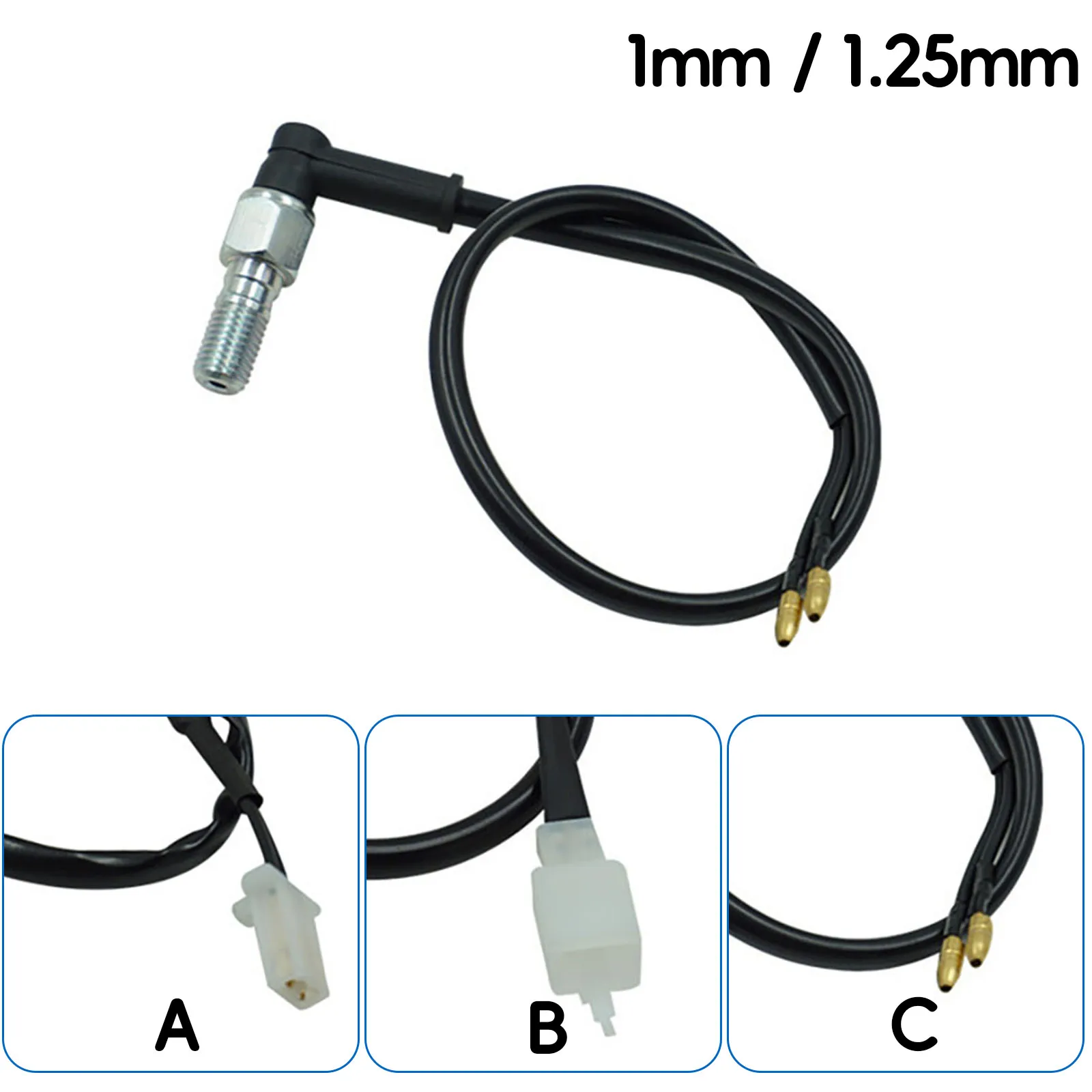 

Motorcycle Hydraulic Brake Pressure Rear Light Switch Wire Brake Switch Wire For Universal Motorbike Moto M10 1mm 1.25mm