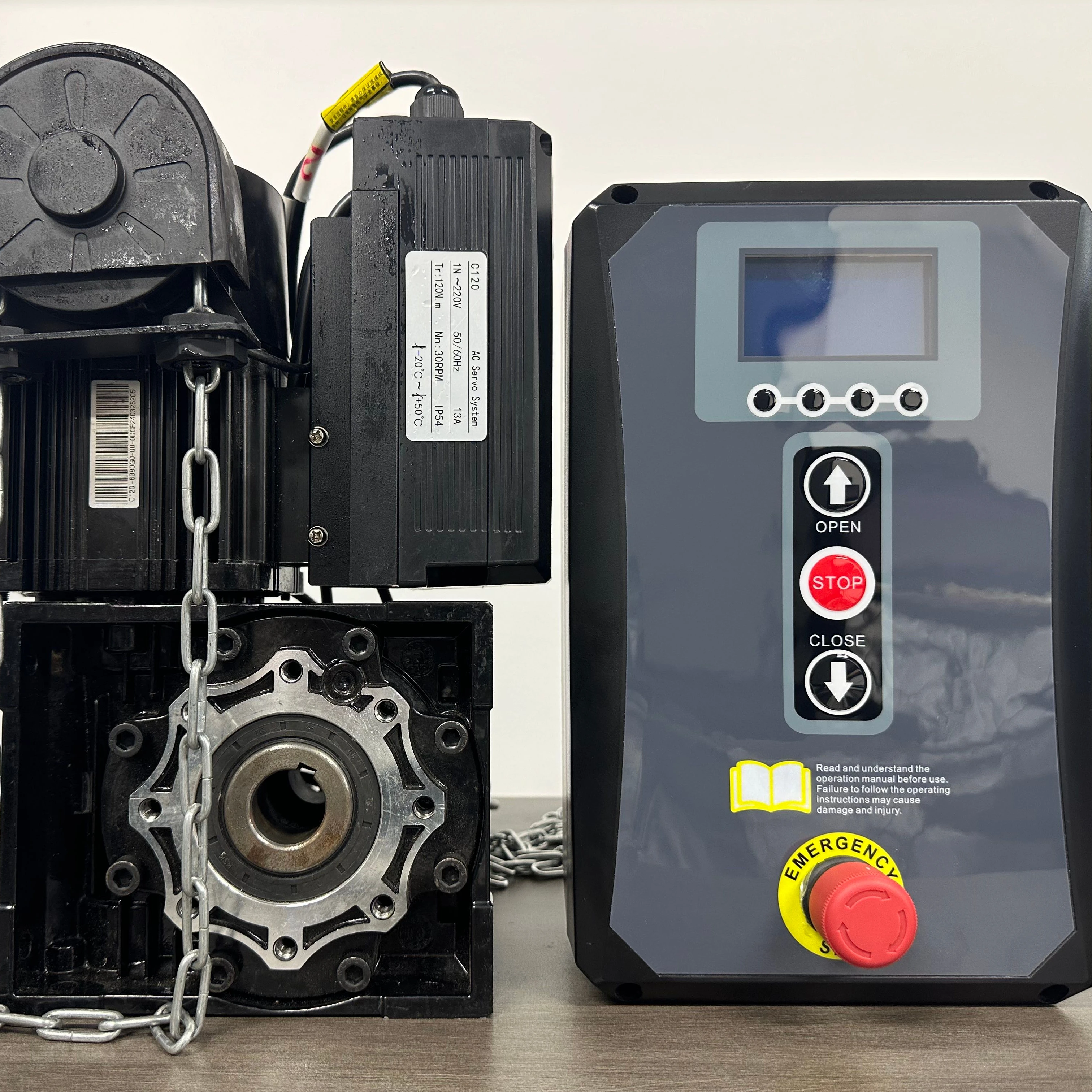 Advanced Energy-Saving High Torque Servo System For Heavy High-Speed Industrial Sectional Doors