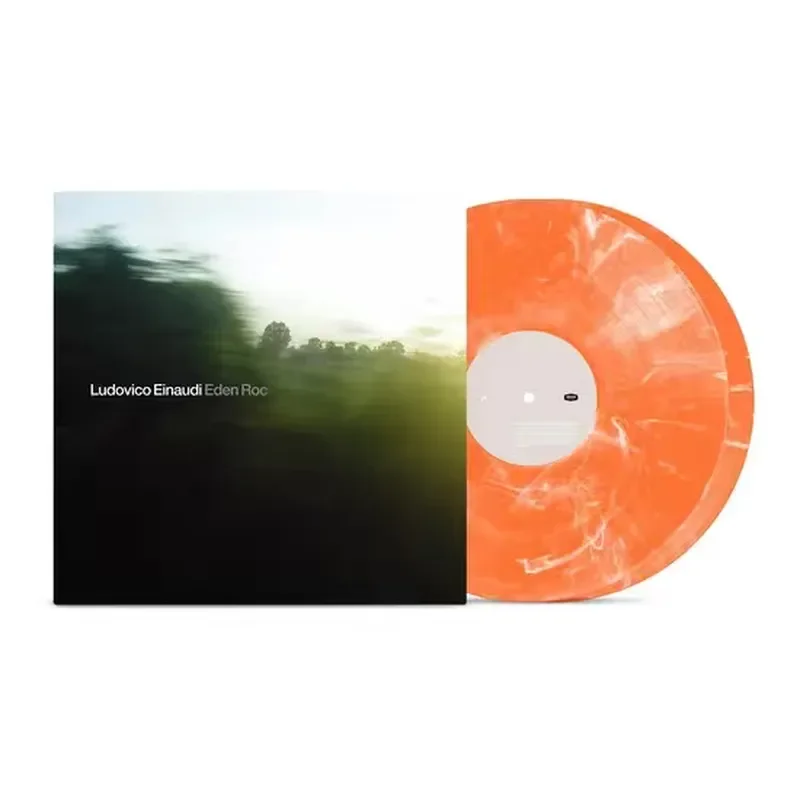 Ludovico Einaudi - Eden Roc Reissue, Vinilo Naranja Marmoleado, 2 LP para Tocadiscos de Vinilo