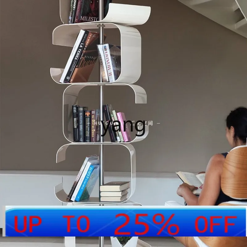

LH Creative C-type Bookshelf Floor Shelf Simple Style Sub-Storage Shelf