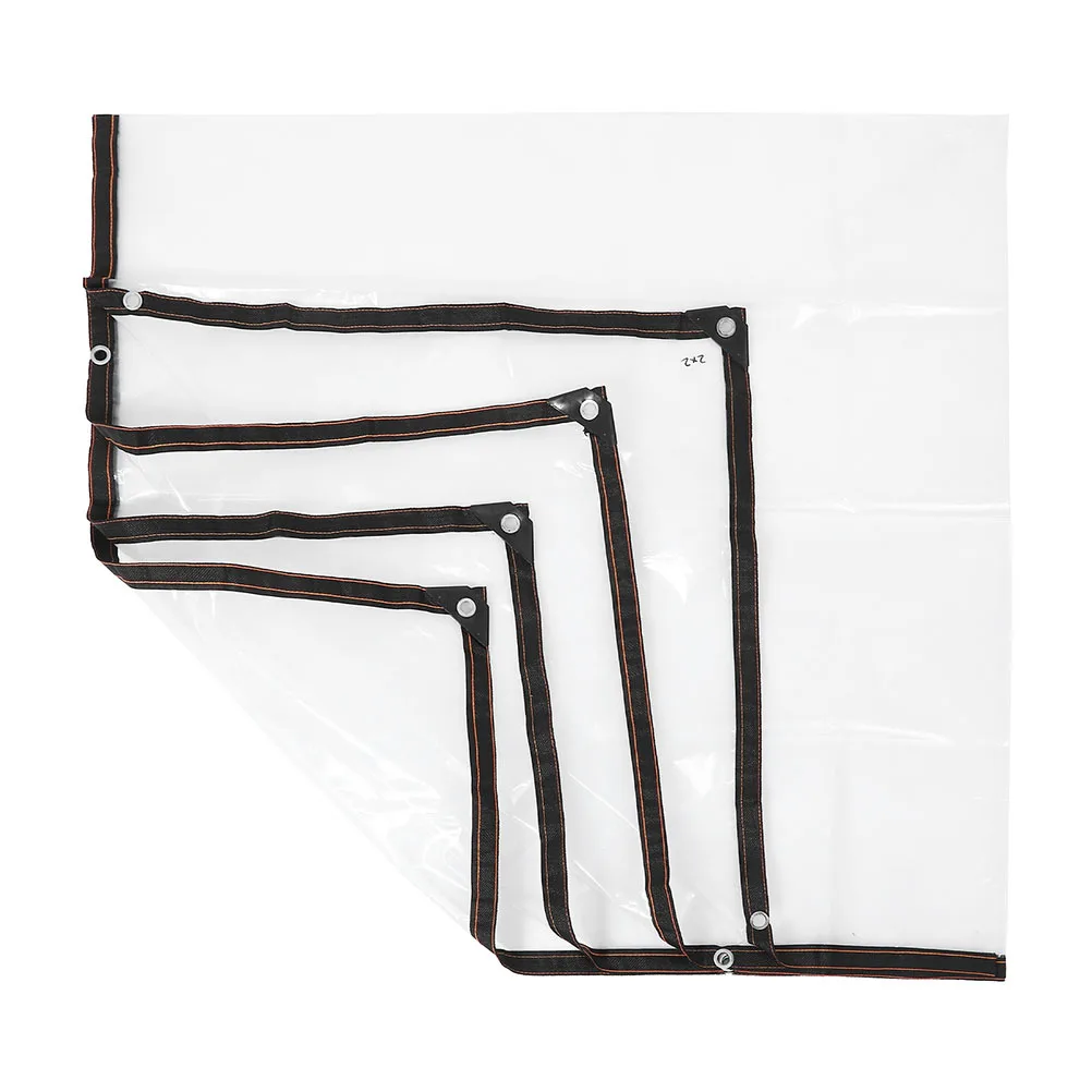 

Clear Greenhouse Plastic Film Thickened Sheet 2x3m Dustproof Rainproof Garden Cover Frost Protection Clear Greenhouse Cover
