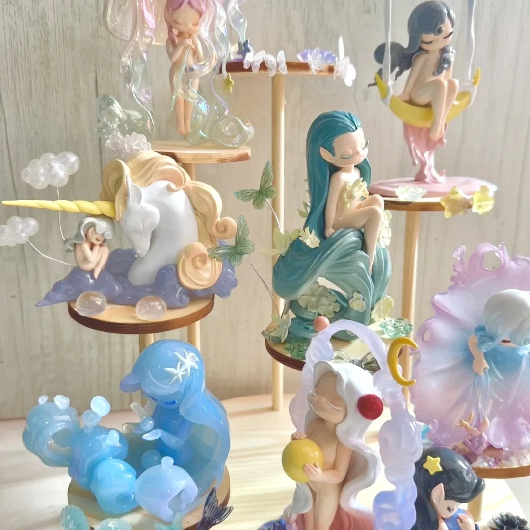 Authentic Sleep Fantasy Series Dreaming The Realm Elf Blind Box Trendy Play Handmade Trendy Toy Ornament Holiday Christmas Gift