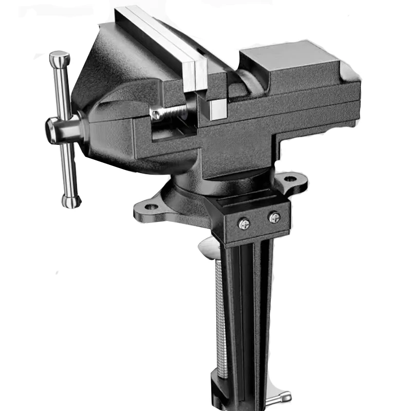 Mini Bench Vise Muliti-Funcational 3.5" Aluminum Miniature Small Jewelers Hobby Clamp On Table Flat Pliers Tool Vice