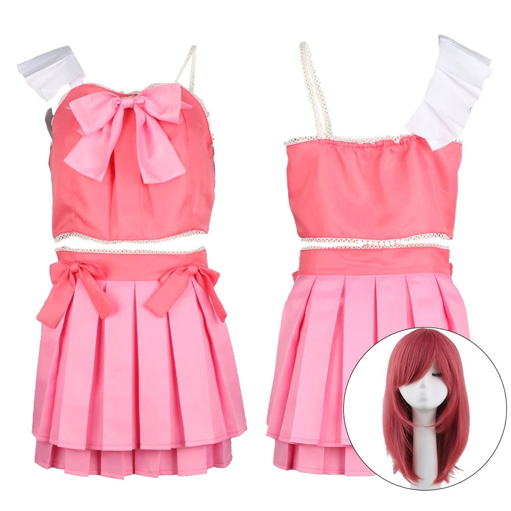 

Anime Harune Aira Cosplay Costume Full Sets Tops Skirt Uniform for Adult Halloween Carnival Party Performance Clothes Roleplay