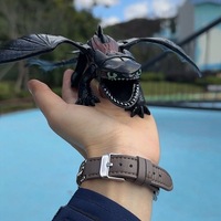 Disney How To Train Your Dragon 3 Toothless Light Fury Night Fury PVC Can Move Collectible Action Figure Toys for Children Gift'