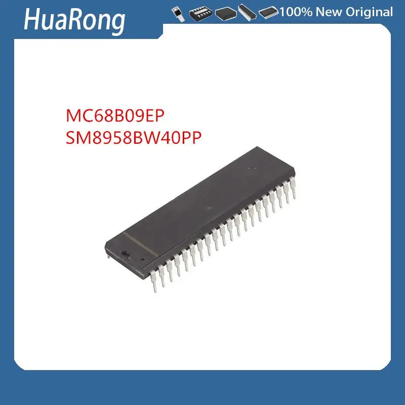 5Pcs/Lot  MC68B09EP  SM8958BW40PP   DIP40      BA9221   DIP20 