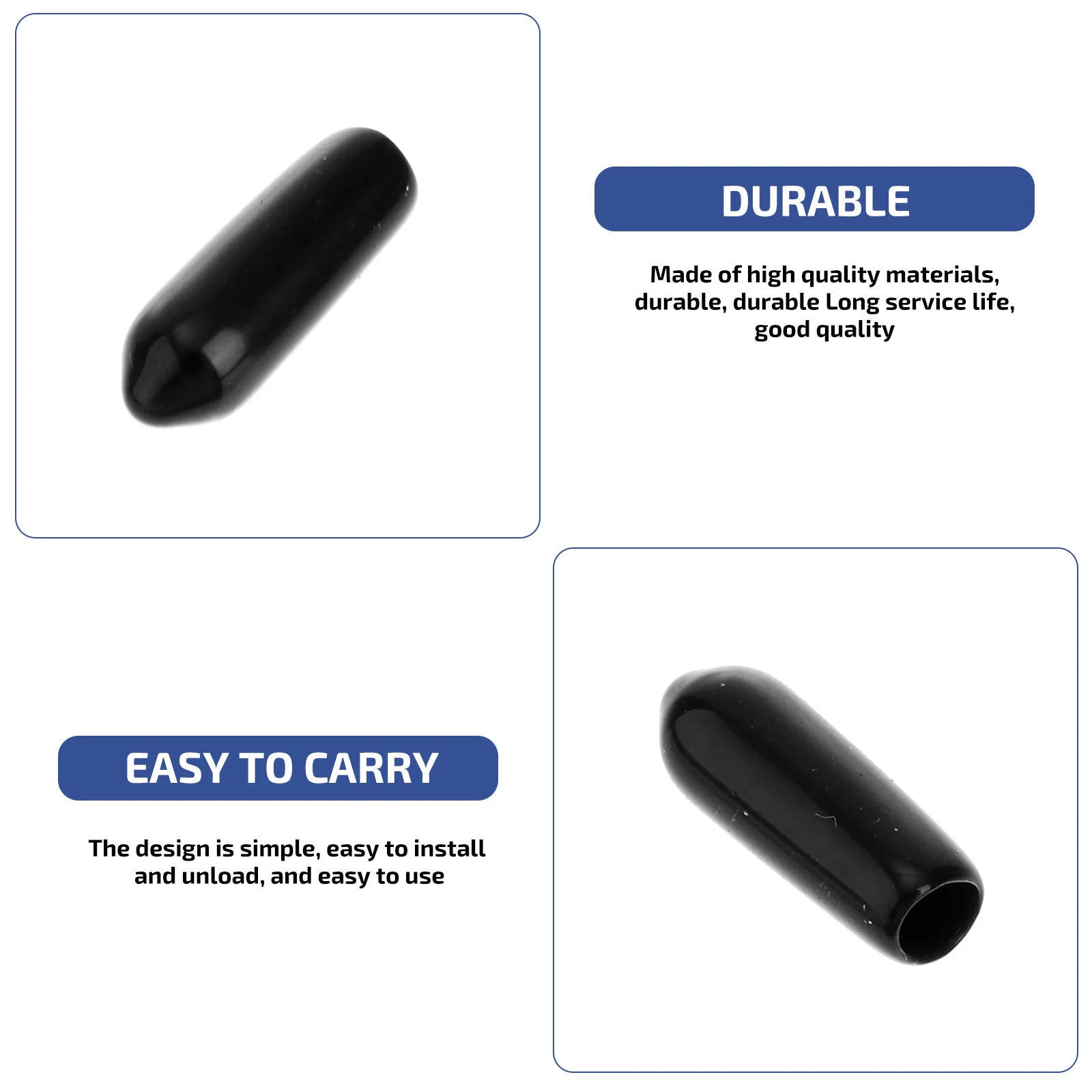 100 قطعة 5 مللي متر غطاء رف غسالة الصحون تلميح غطاء حامي التوصيل لرفوف الشق سلك الموضوع قبعات نهاية السلامة متوافقة مع #5