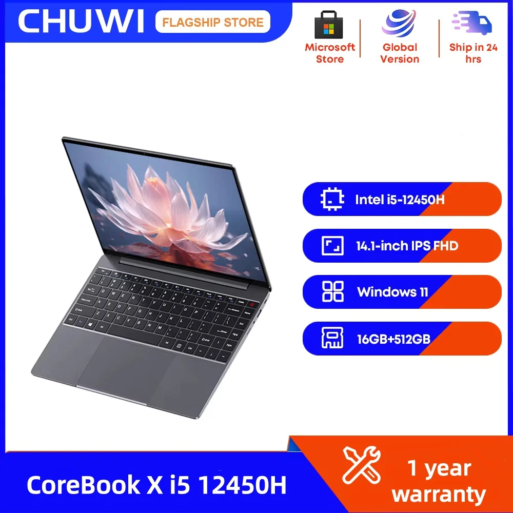 Игровой ноутбук CHUWI CoreBook X Intel Core i5 12450H