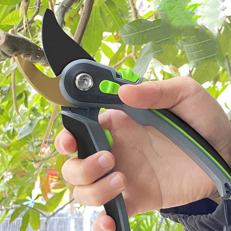 

Garden Pruner Shears Pruning Scissors Trim Horticulture 35mm SK5 Steel Branch Shears Orchard Scissors Hand Tools