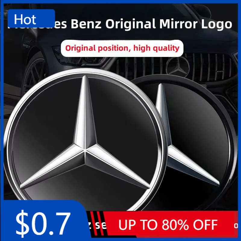 

Car Sticker Car Front Grill Logo Light mirror face LED Badge For Mercedes Benz W166 GLS350 AMG/GLS63 X205 Emblem Luminous Decora